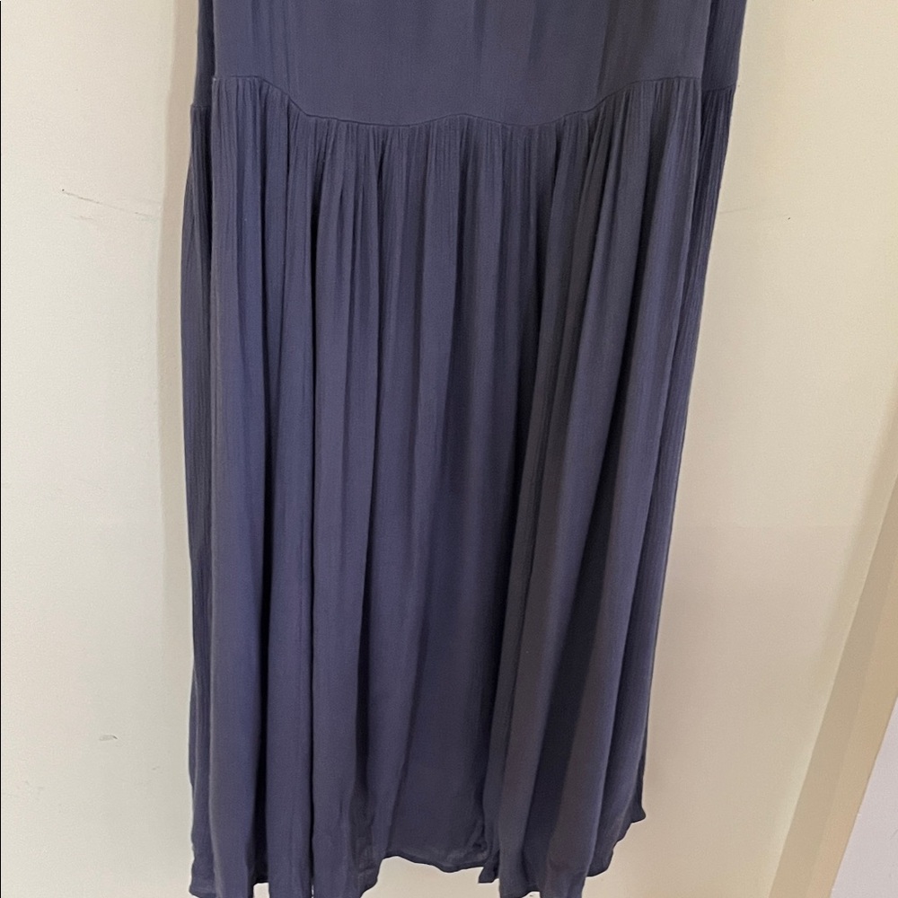 💙✨ Free People Indigo Embroidered Sleeveless Rayon Dress – Size XS ✨ - Picture 11 of 11